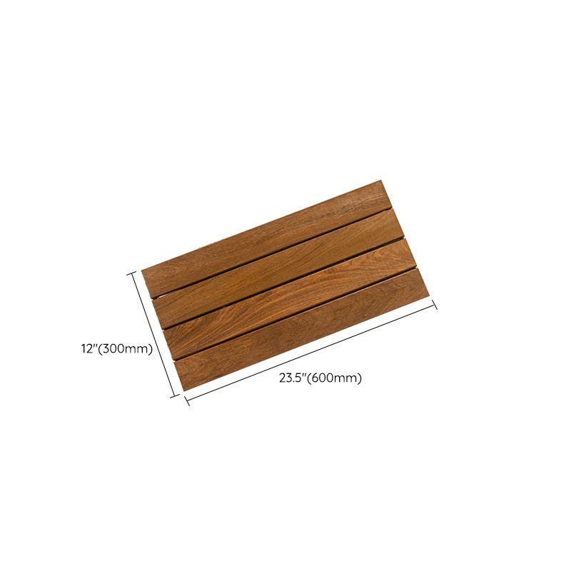 Outdoor Laminate Floor Wooden Square Scratch Resistant Stripe Composite Laminate Floor