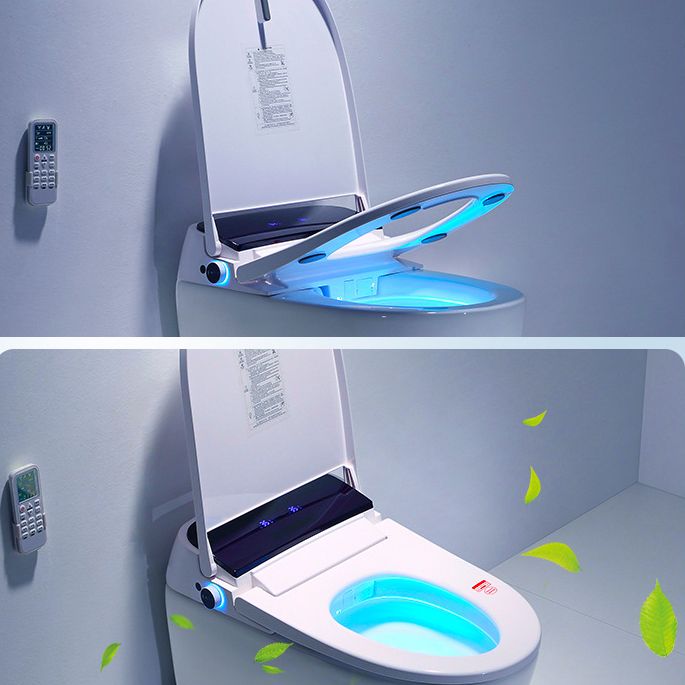 Modern Toilet Bowl Siphon Jet Concealed Tank Toilet with Seat for Bathroom