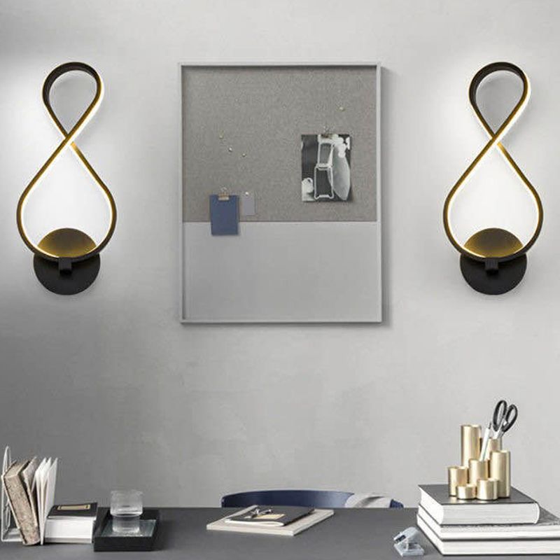 Esszimmer Wandleuchte moderner Minimalismus geometrische Wandhalterung Beleuchtung