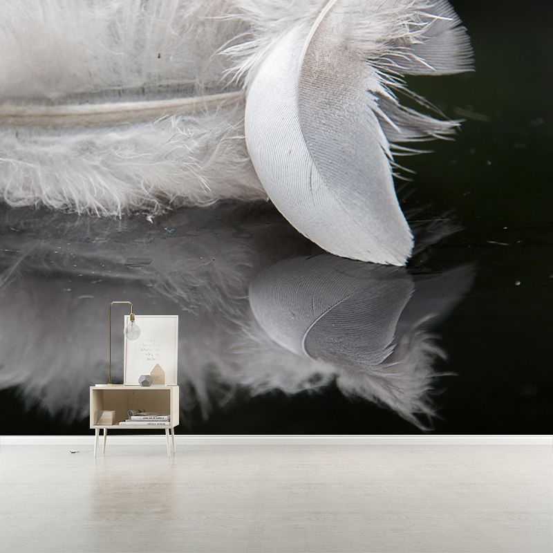 Photography Style Feather Decorative Murals Room Wall Murals