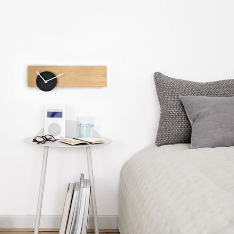 Lampe murale en bois de style contemporain Simplicité Géométrique Simplicité Murne Lumière pour la chambre