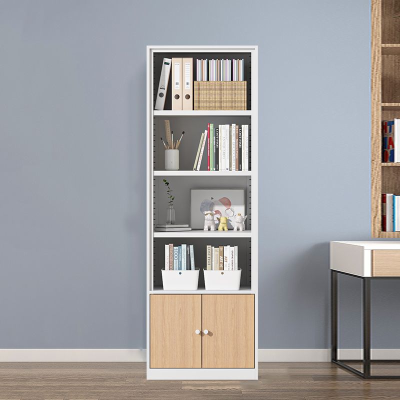 Closed Standard Bookshelf Modern Door Home Study Living Room Bookcase