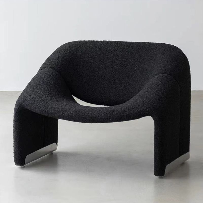 Upholstered Fabric Accent Armchair 33.07" Wide Accent Armchair