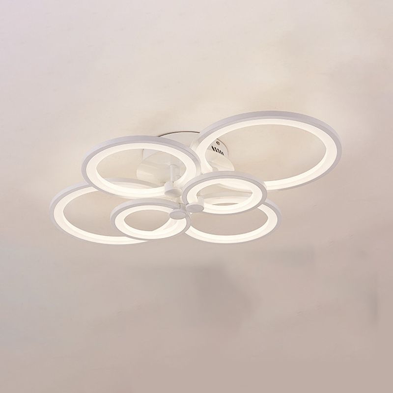 Luz de techo de estilo moderno Simplicidad Flush Mount Lighture para sala de estar