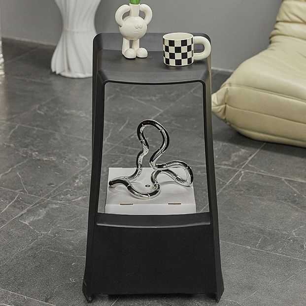 Plastic Bar Stool Modern Style Backless Bar Stools for Living Room