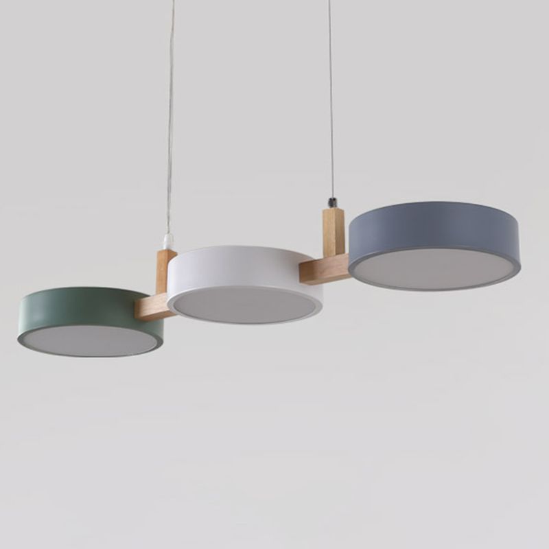 Metal Island Chandelier Lights Modern Pendant Light Fixtures for Dining Room
