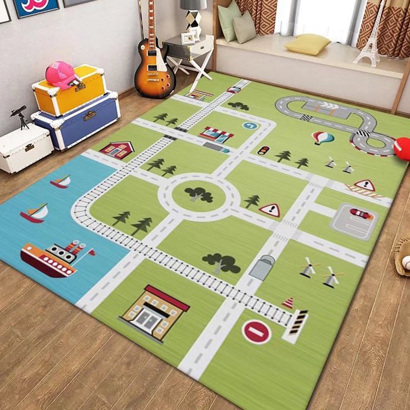 Alfombra del juego alfombra moderna alfombra de poliéster lavable alfombra interior para la decoración del hogar