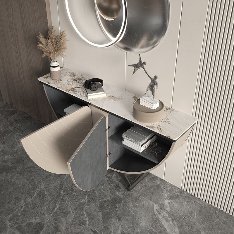 Scratch Resistant Cabinet No Distressing Stone 2 - Doors Accent Cabinet