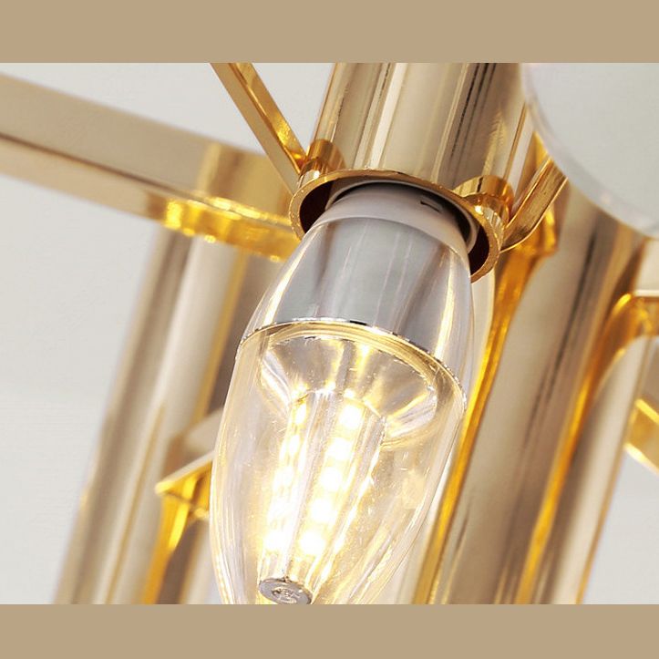 Modern Chandelier Pendant Light Two layers Suspension Light for Living Room Dining Room