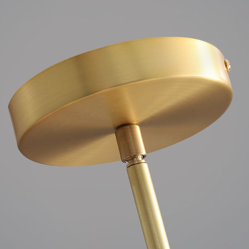 Nordisch moderne einfache leichte Luxusstil Anhänger Kronleuchter Licht für Wohnzimmer