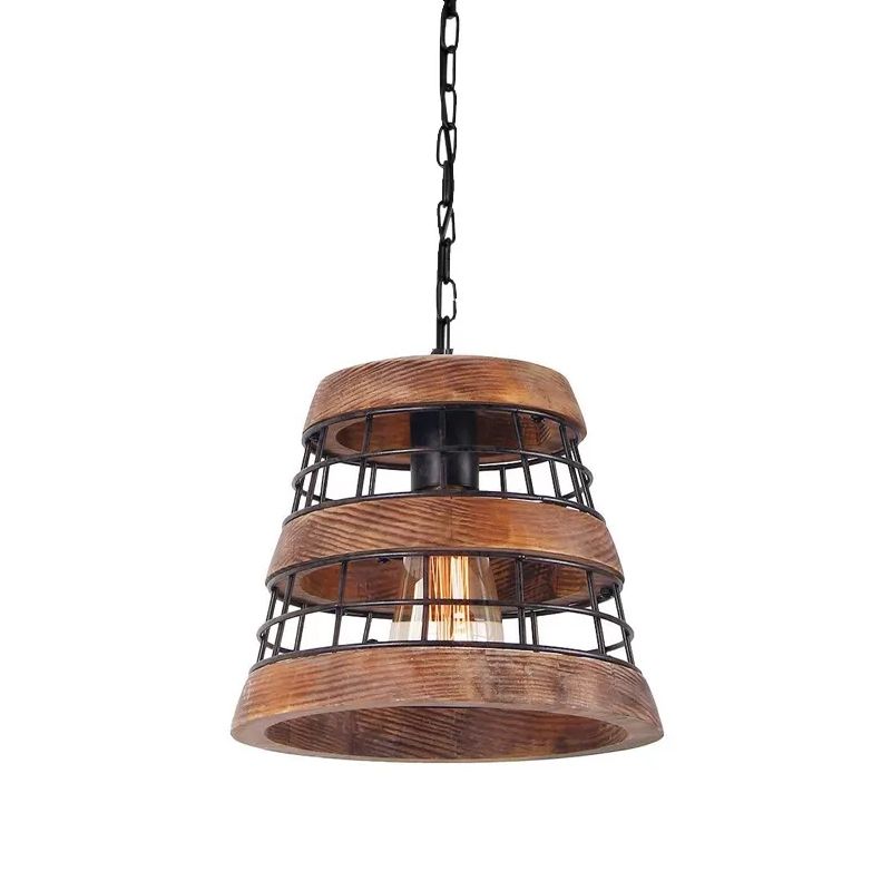 Taps toelopende keuken hanglamp licht landelijk metalen