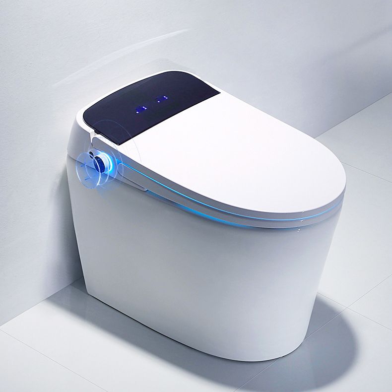 Modern Toilet Bowl Siphon Jet Concealed Tank Toilet with Seat for Bathroom