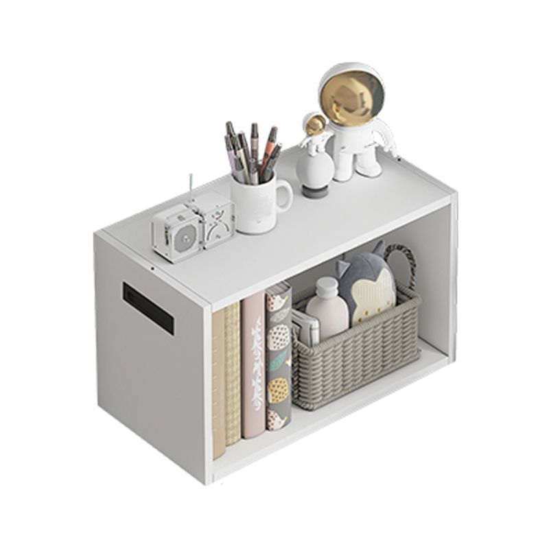 Modern Style Wood Bookshelf Closed Back Bookcase for Home Office