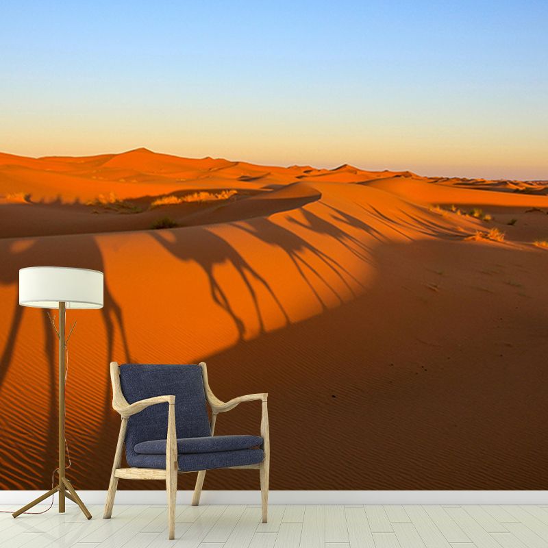 Contemporary Style Desert Wall Mural Mildew Resistant Home Decor