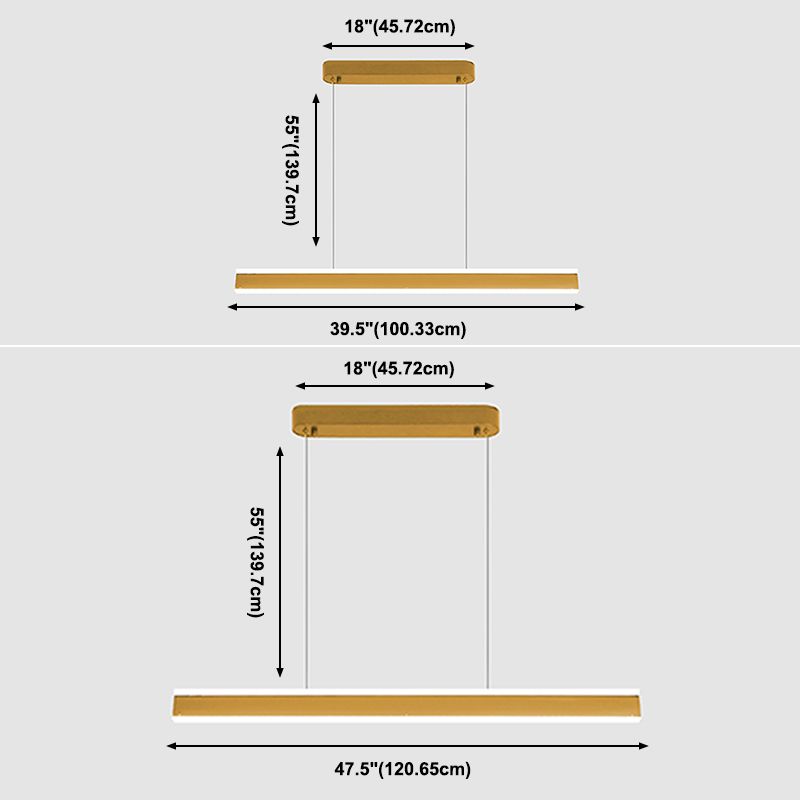 Simplicity Contemporary Kitchen Island Lights Acrylic Shade Hanging Light for Dining Room