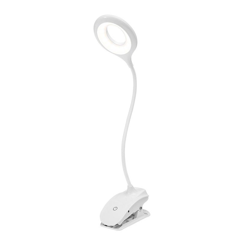 Éclairage de bureau en plastique circulaire LED ÉTUDE BLANC NORC