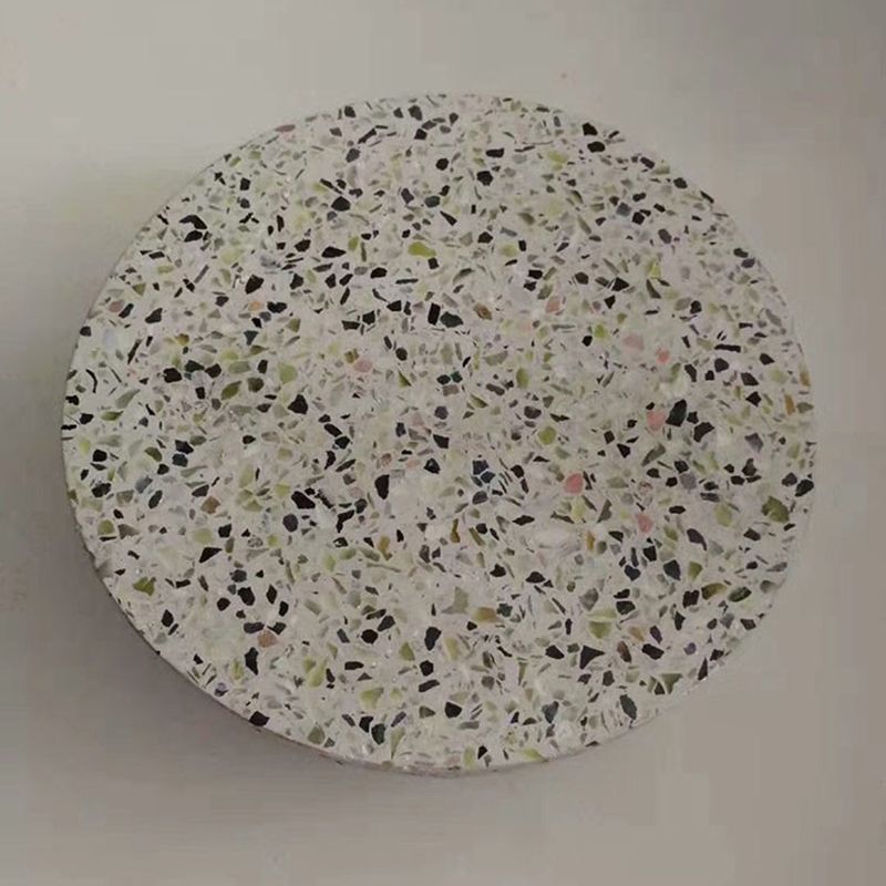 Nordic Style Marble Wall Light Geometry Round Led Wall Lamp with Stone Shade for Bedroom