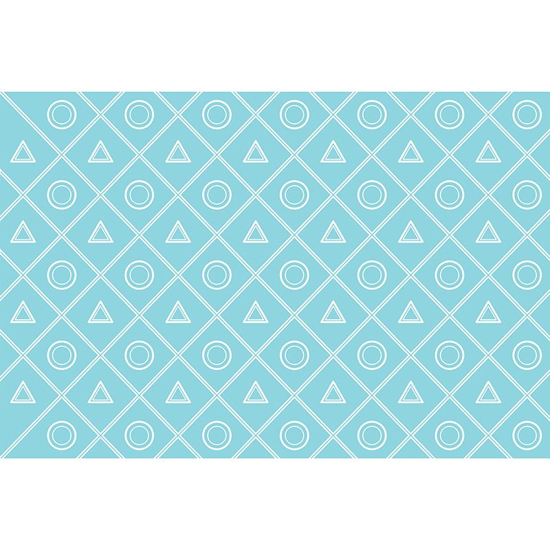 Geometry Wall MuralModern Decorative Dining Room Wall Decor, Custom Size Available