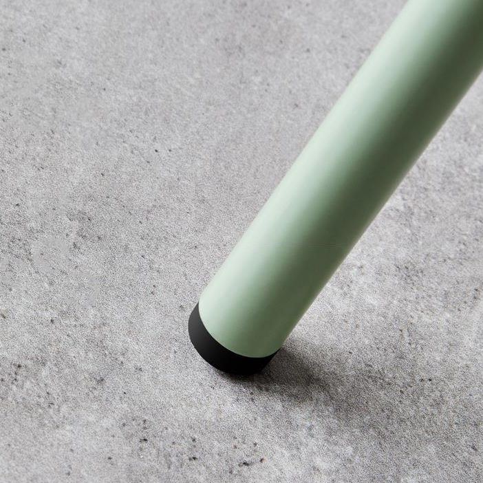 Industrial Metal Stool Metal Low Back Counter Stool in Matte Finish for Kitchen