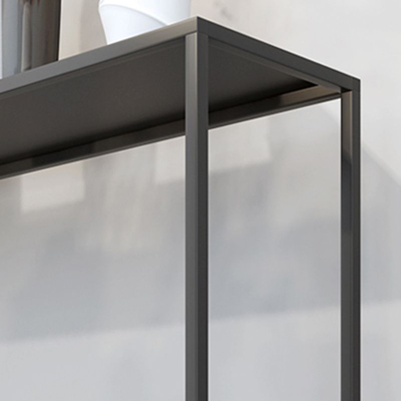 Ironcraft Rectangle Console Table Contemporary Accent Table for Hall