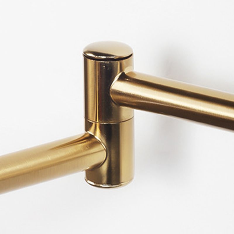 Modern Style Swing Arm Wall Sconce Metal Wall Light for Bedroom