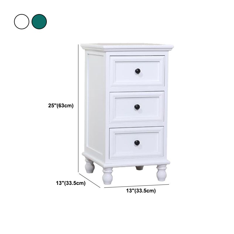 Solid Wood Accent Chest with Drawers Rectangle 13.77" Wide Chest