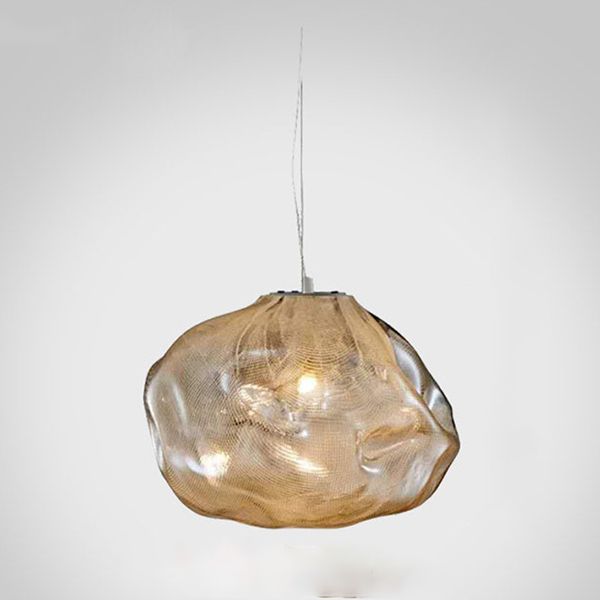 1 Lichthängeleuchte moderne geometrische Federlampe für das Restaurant