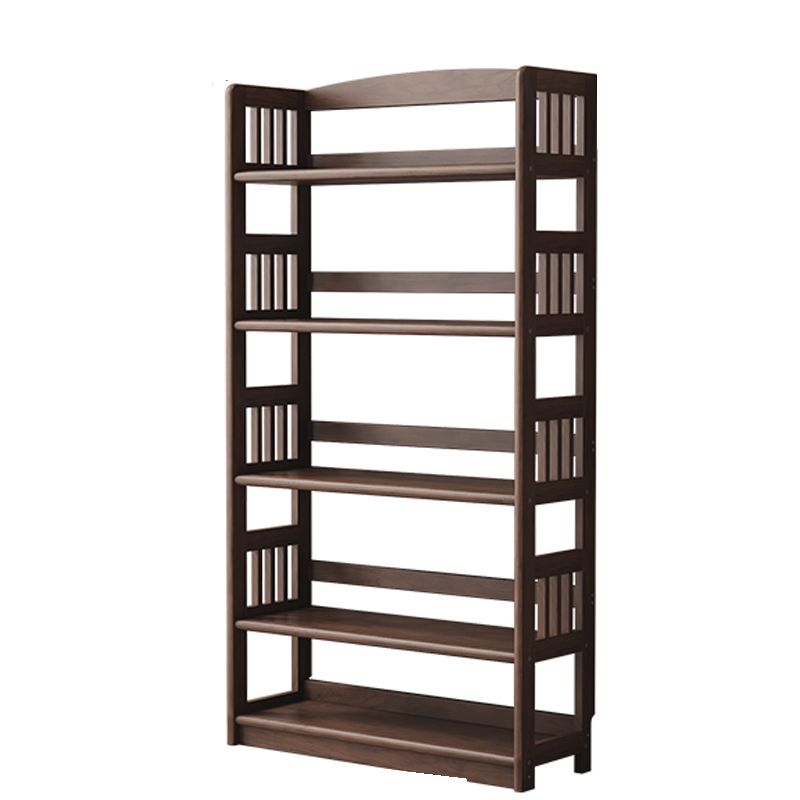 Industrial Closed Back Book Shelf Rubberwood Standard Kids Bookshelf