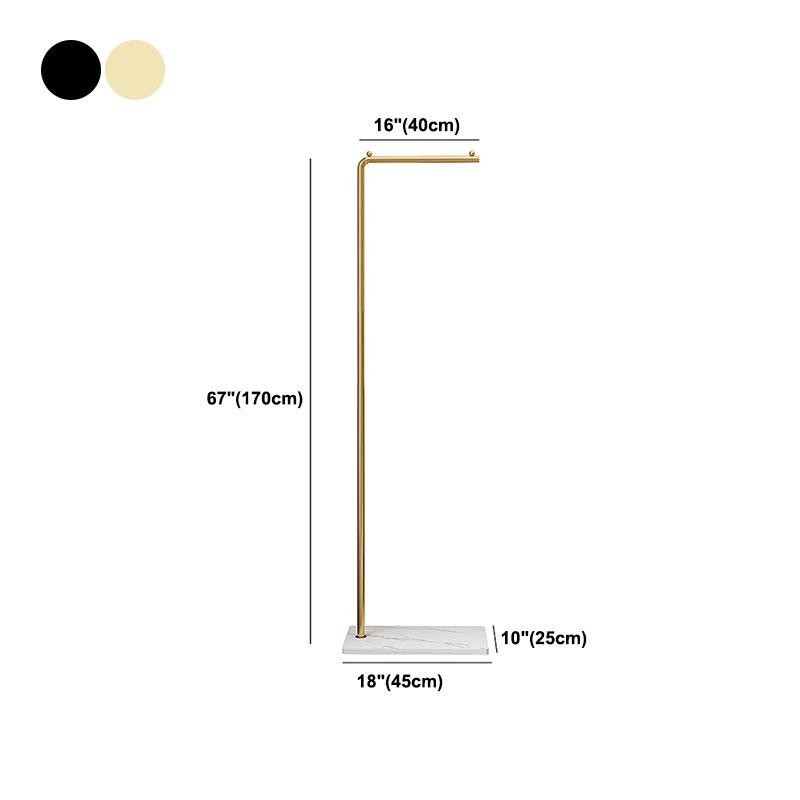 Gorgeous Coat Hanger Plain Free Standing Metal Coat Rack Metal for Living Room