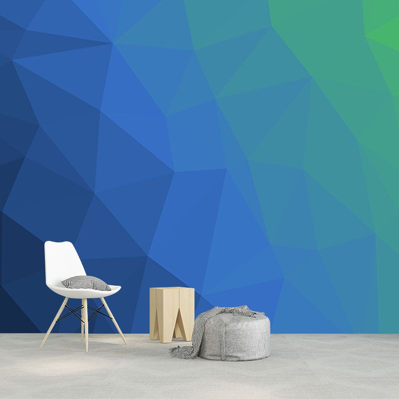 Modern Illustration Mural Wallpaper Geometry Living Room Wall Mural