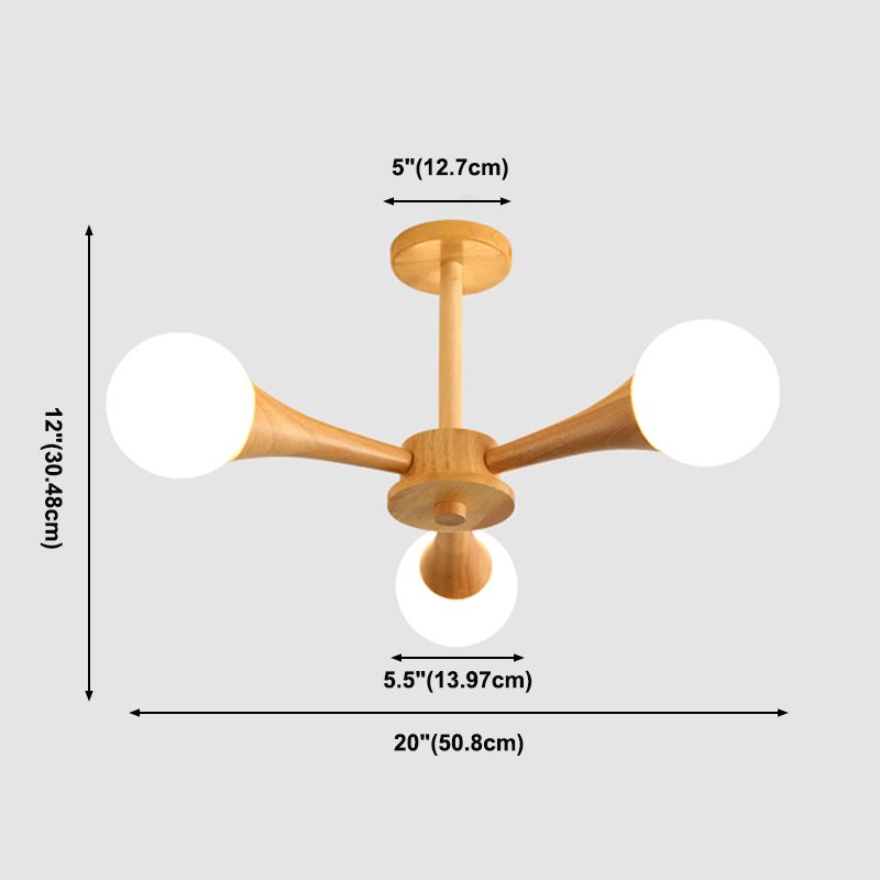 Modern Chandelier Pendant Lamp Multi-Head Chandelier Light Fixtures for Living Room