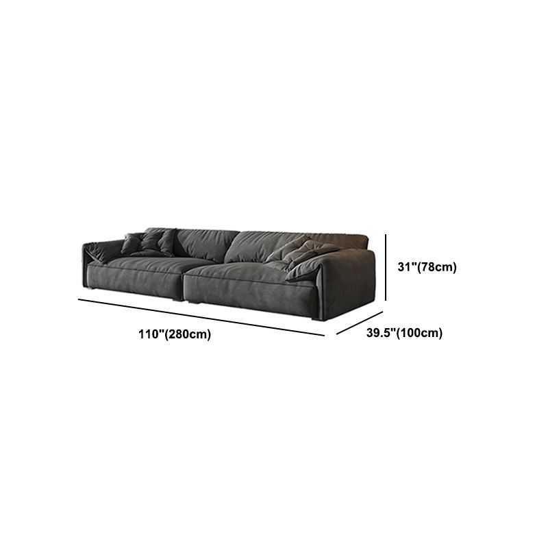 Modern Style Sofa Latex/sponge Cushion Filled with Pillow Back Sofa Bed