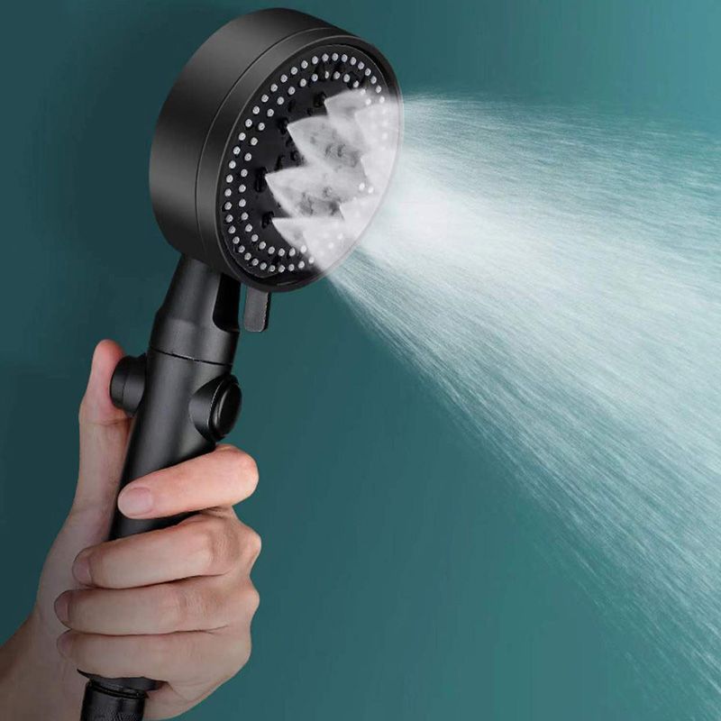 Plastic Bathroom Shower Head Adjustable Spray Pattern Handheld Shower Head