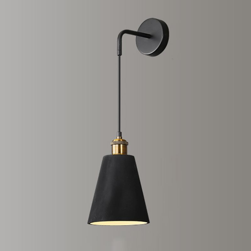 Nordic Style Colorful Wall Light Geometry Shape Adjustable Wall Lamp for Bedroom
