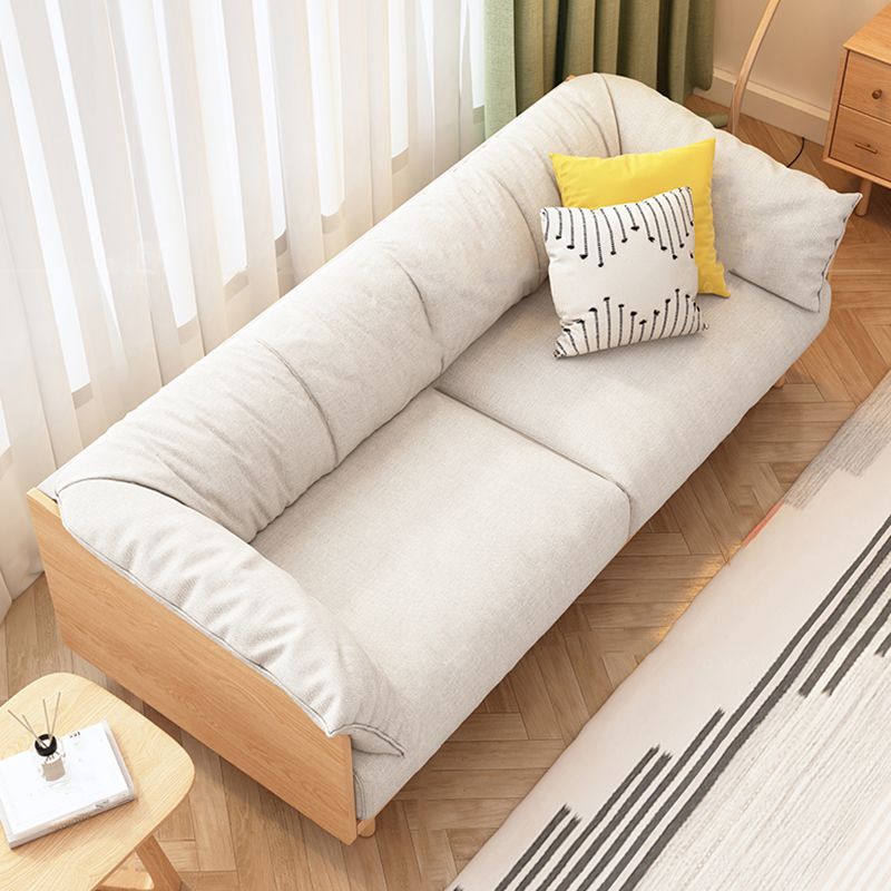 Stationary Cotton Living Room Pillow Top Arm Standard Cushions Seating