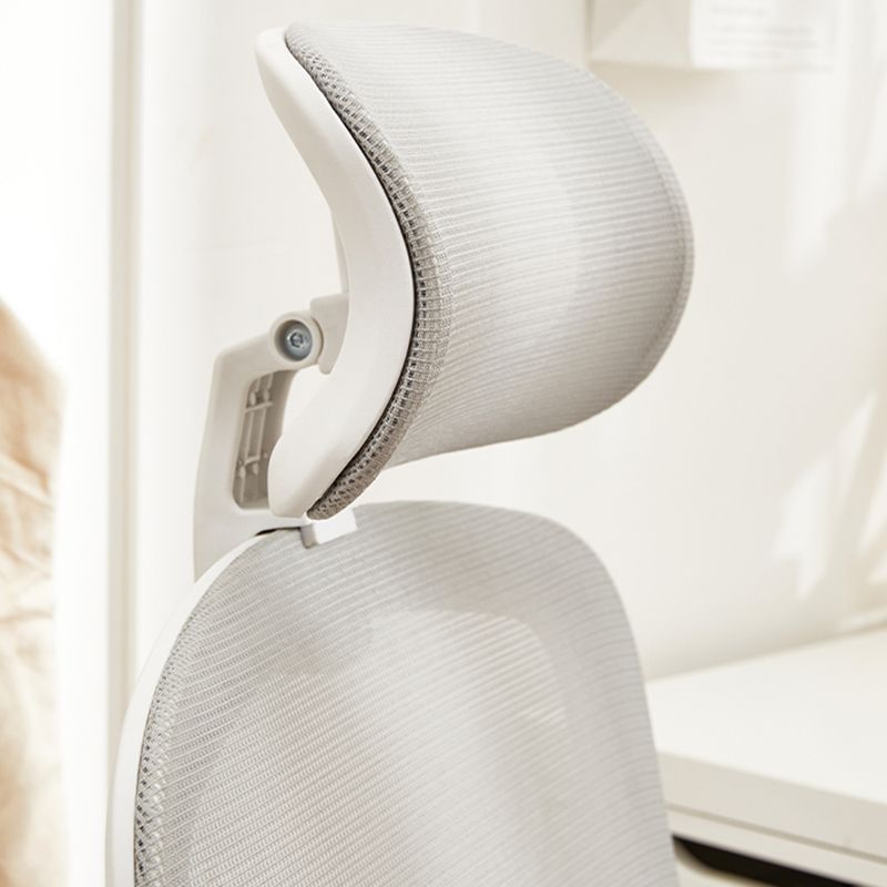 Contemporary Height-adjustable Office Chair Mesh-back Desk Chair for Office