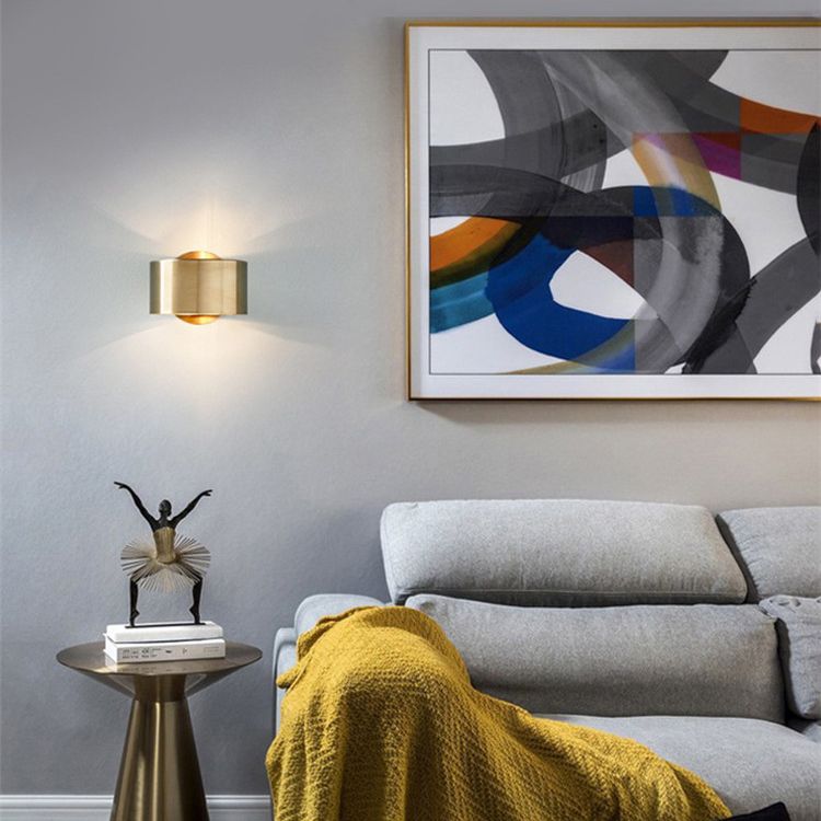 Cilinders stense lamp armatuur moderne minimalistische stijl metaal 1 lichte staten