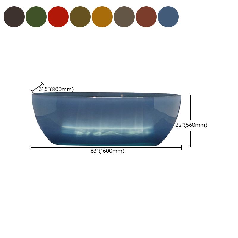 Soaking Stand Alone Bathtub Back to Wall Antique Finish Bathtub