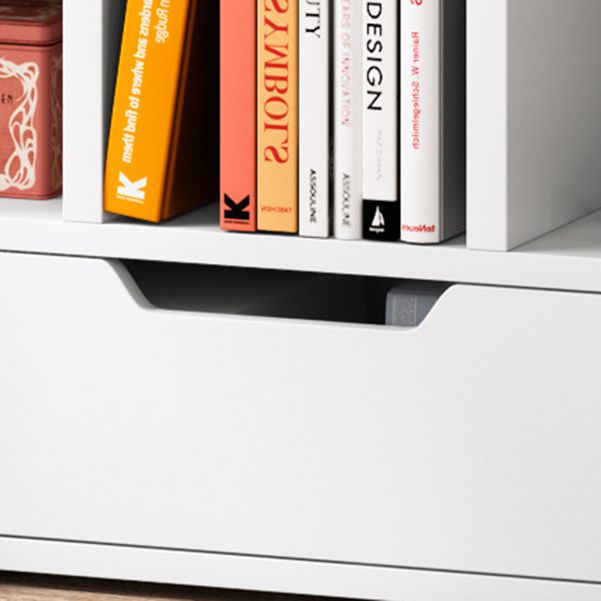 Modern Engineered Wood Bookshelf Open Bookcase Book Shelf for Living Room