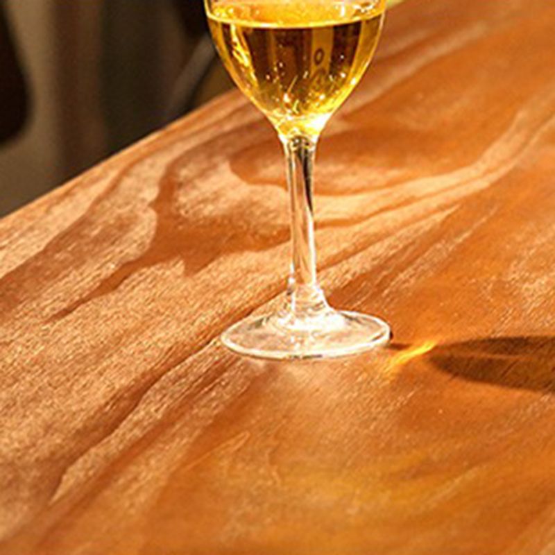 Industrial Solid Wood Bar Table Trestle Base Dining Table for Bistro