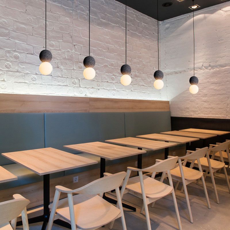 Einlichtzementrahmen Anhänger Licht moderne Anhängerbeleuchtung für Schlafzimmer