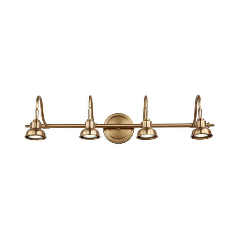 Modern Bell Wall Light Fixture Metal Sconce Lighting in Gold