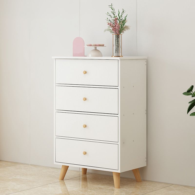 Rectangle Accent Chest with Drawers Wooden Straight Legs Chest
