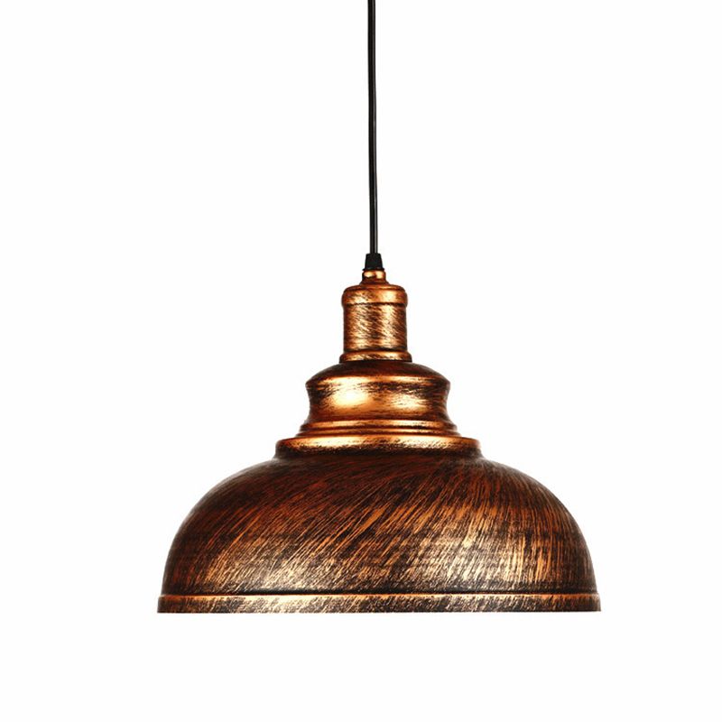1 leichte Kuppelschattenhänge -Leuchten Industrial Style Metal Deckenleuchte für das Restaurant