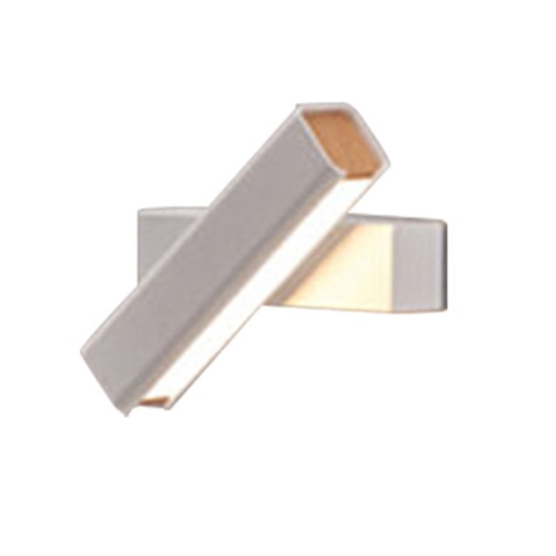 Modern Style Wall Mounted Lighting 1-Light Metal Wall Lamp for Bedroom