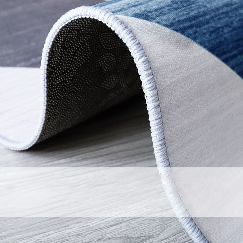 Fancy Modern Carpet Grey Geometric Orint Rug Polyester Anti-Slip Area Rug for Living Room