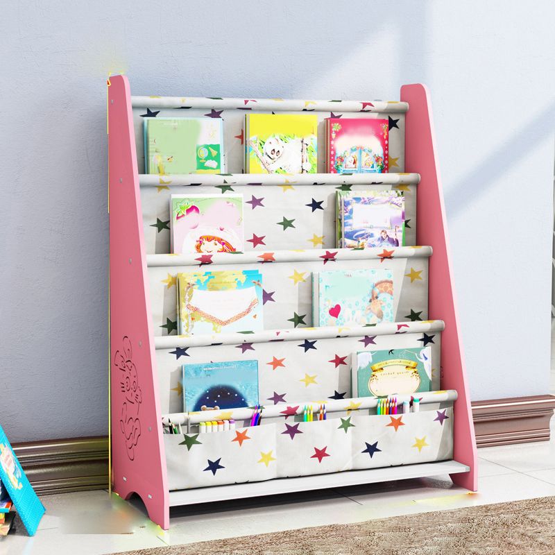 Scandinavian Book Display Plastic Book Shelf Fire Resistant Animals