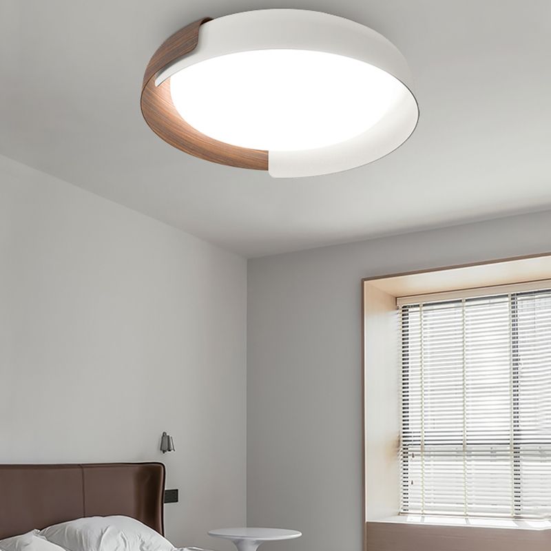 Plafonnier géométrique encastré, plafonnier moderne pour chambre à coucher