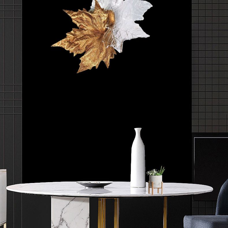 Bladvorm Wandverlichting Ideeën Noordse kunstmuurlicht SCONCE VOOR BEDBADE COORNE