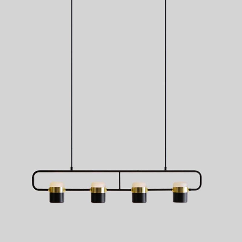 Contemporary Pendant Lights Cylinder Hanging Lights for Kitchen Island